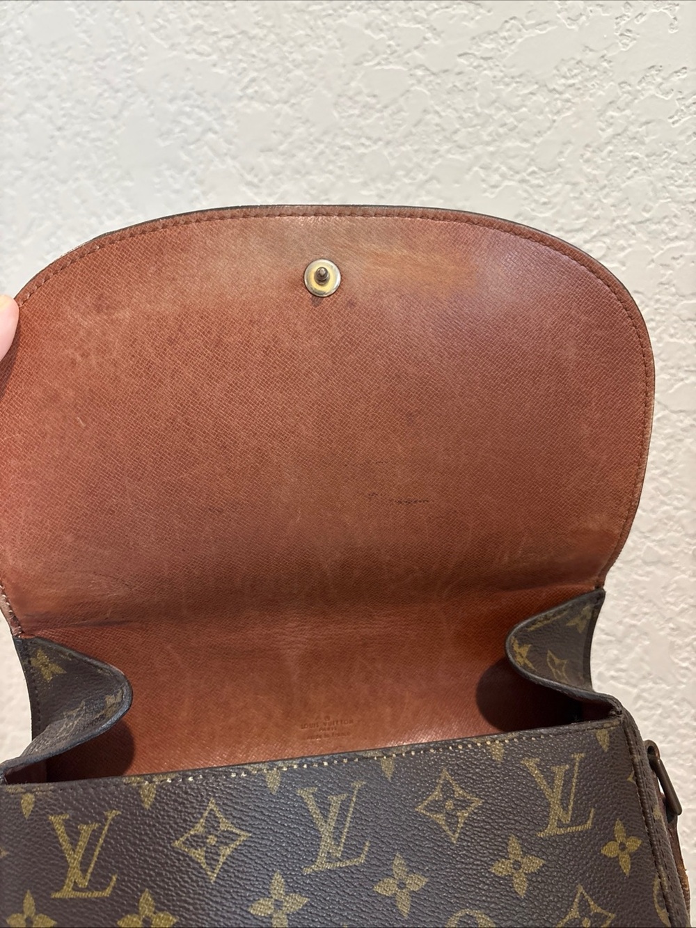 Louis Vuitton GM Saint Cloud Brown Monogram Crossbody Bag - Picture 8 of 16